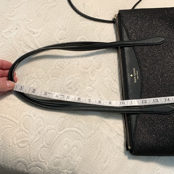 Kate Spade Black Structured Tote Bag - Picture 11 of 11